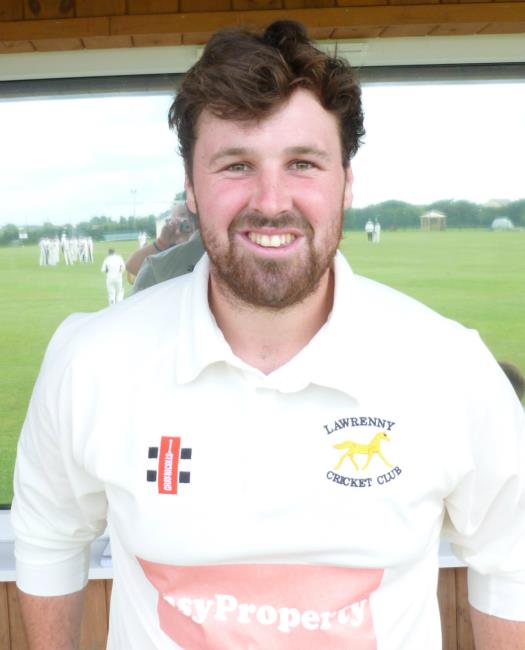 Brad McDermott-Jenkins starred for Lawrenny with runs and wickets